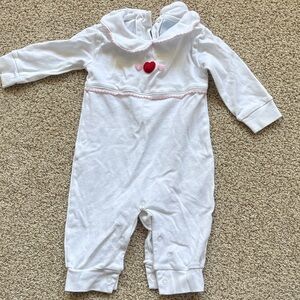 Little English heart playsuit
